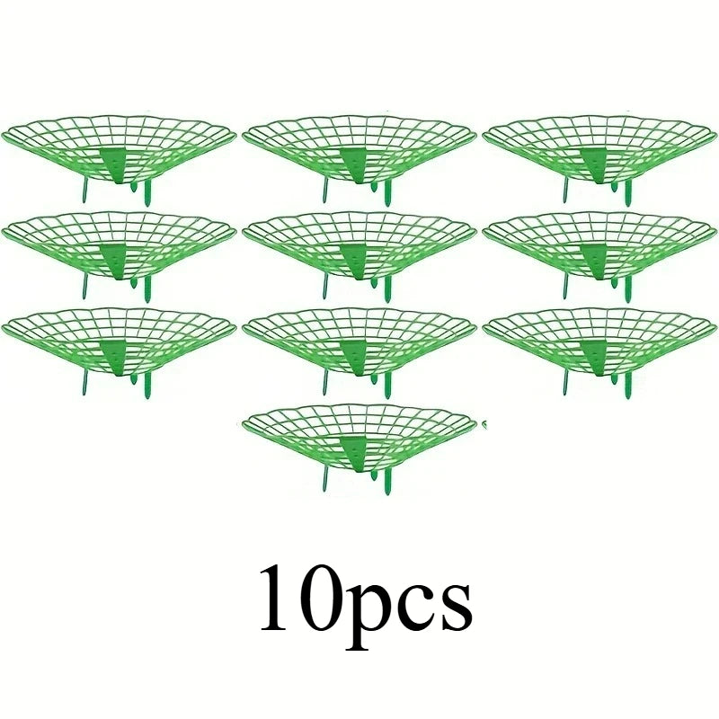 10pcs Green Strawberry Planting Racks, Watermelon Support Frames, 3-Legged Plant Protector, Easy Assembly plant accessories