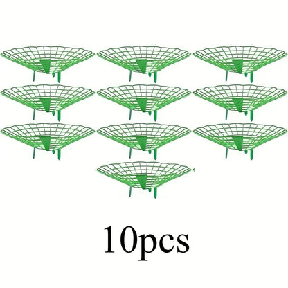 10pcs Green Strawberry Planting Racks, Watermelon Support Frames, 3-Legged Plant Protector, Easy Assembly plant accessories