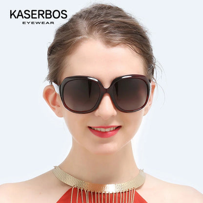 Polarized Women Sunglasses Oversized Anti Reflective UV400 Fashionable Simple Sports Style Drive