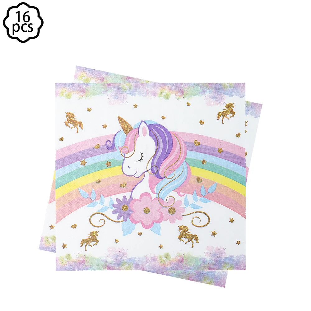 Rainbow Unicorn Balloon Unicorn Party Decor Supplies Unicorn Birthday Party Decoration Baby Shower Kids Girls Birthday Decor
