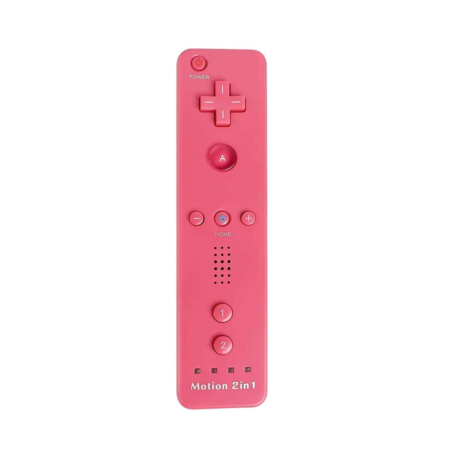 Controller for Nintendo Wii, Wii Remote with Silicone Case and Strap Compatible with Nintendo Wii/Wii U/Wii Mini with Motion