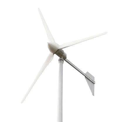REAL POWER 2000W Home Grid Tie System 2KW Wind Turbine Generator With On Grid Inverter 1000W Horizontal Windmill MPPT Regulator