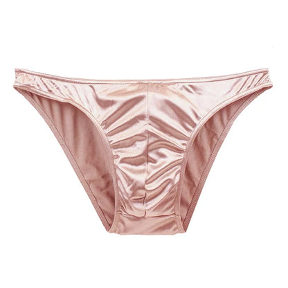 Men's Panties Couple Underwear Men Large Size Pant  Gay Comfortable Sexy Underpants High Quality Briefs Satin Silky Multicolor