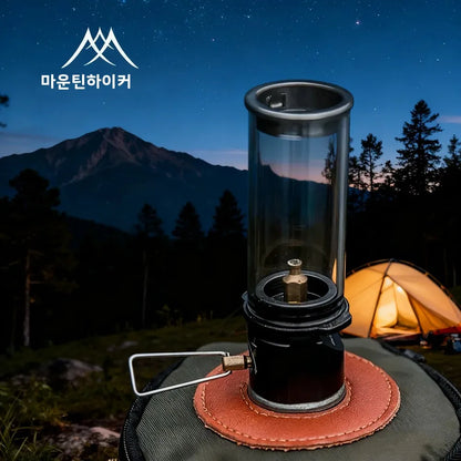 MOUNTAINHIKER Retro Picnic Camping Atmosphere Light Creative Desktop Bedside Gas Lamp for Outdoor Decorative Lighting