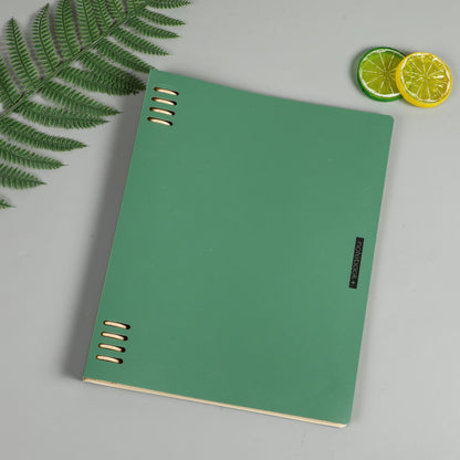 Compact eight hole replaceable core detachable notebook with non irritating hand paper B5 notebook