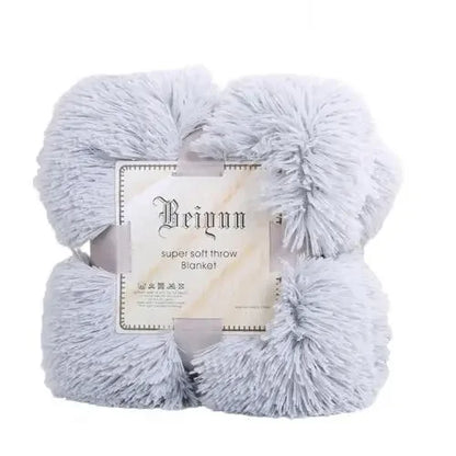80x120cm Soft Fluffy Shaggy Warm Bed Sofa Bedspread Bedding Sheet Throw Blanket Travel Patchwork Bedspread