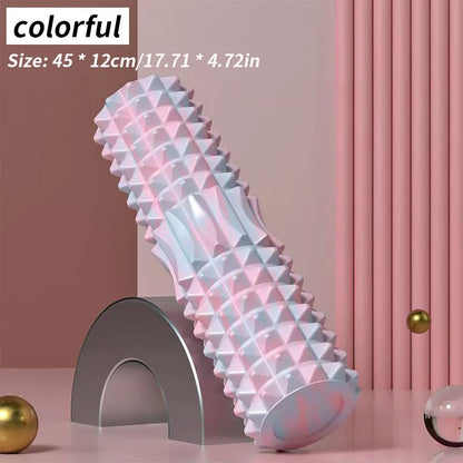 Solid massage roller foam axis massage roller - auxiliary massage muscle relaxation massage stick exercise fitness relaxation ar