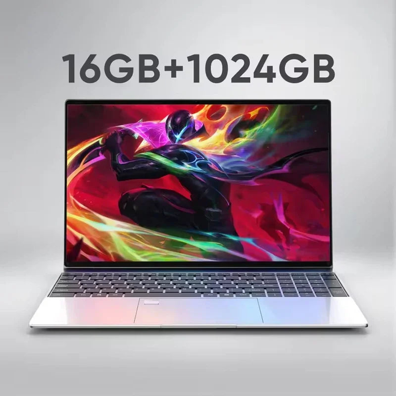 15.6" Full HD Large Screen Laptop Core I9-9880H High Performance 32GB RAM 2TB SSD Windows 11 Daily Computer