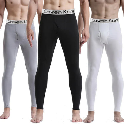 Winter Men Thermal Underwear Man  Leggings Tights Warm Long Pants Thermo Compression Pants Bottoms Tights Homme Clothes 3XL