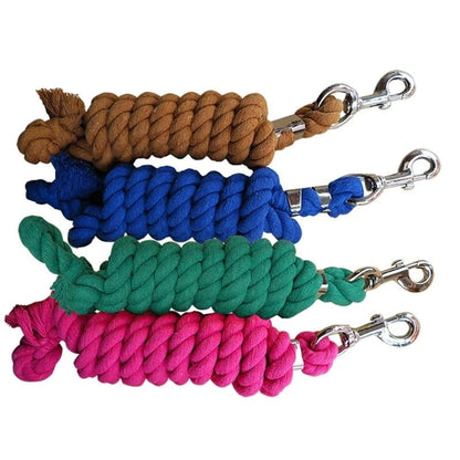 Horse Leading Rope Strong Cord Equestrian Rein Halters for Horses and Livestock W0YB