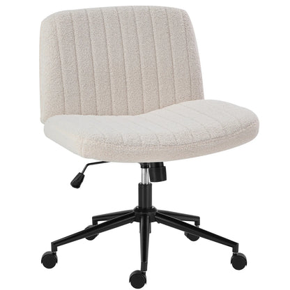 MCQ Armless With Wheel Ergonomic Gaming Office Chair with Adjustable Height 360° Swivel Gaming Racing Chair For Home Office