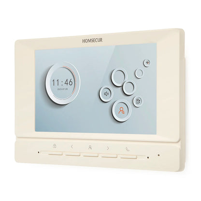 (Not Standalone) HOMSECUR Indoor Monitor V7022A-AHD-WIFI for XSL Video Door Phone Intercom Doorbell