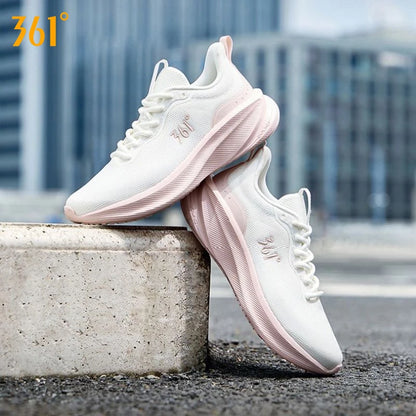 361 Degrees Fengye 5.0 Women's Running Shoes Mesh Rebound Casual Feather-Light Supportive Durable Female Sneaker 682542210F