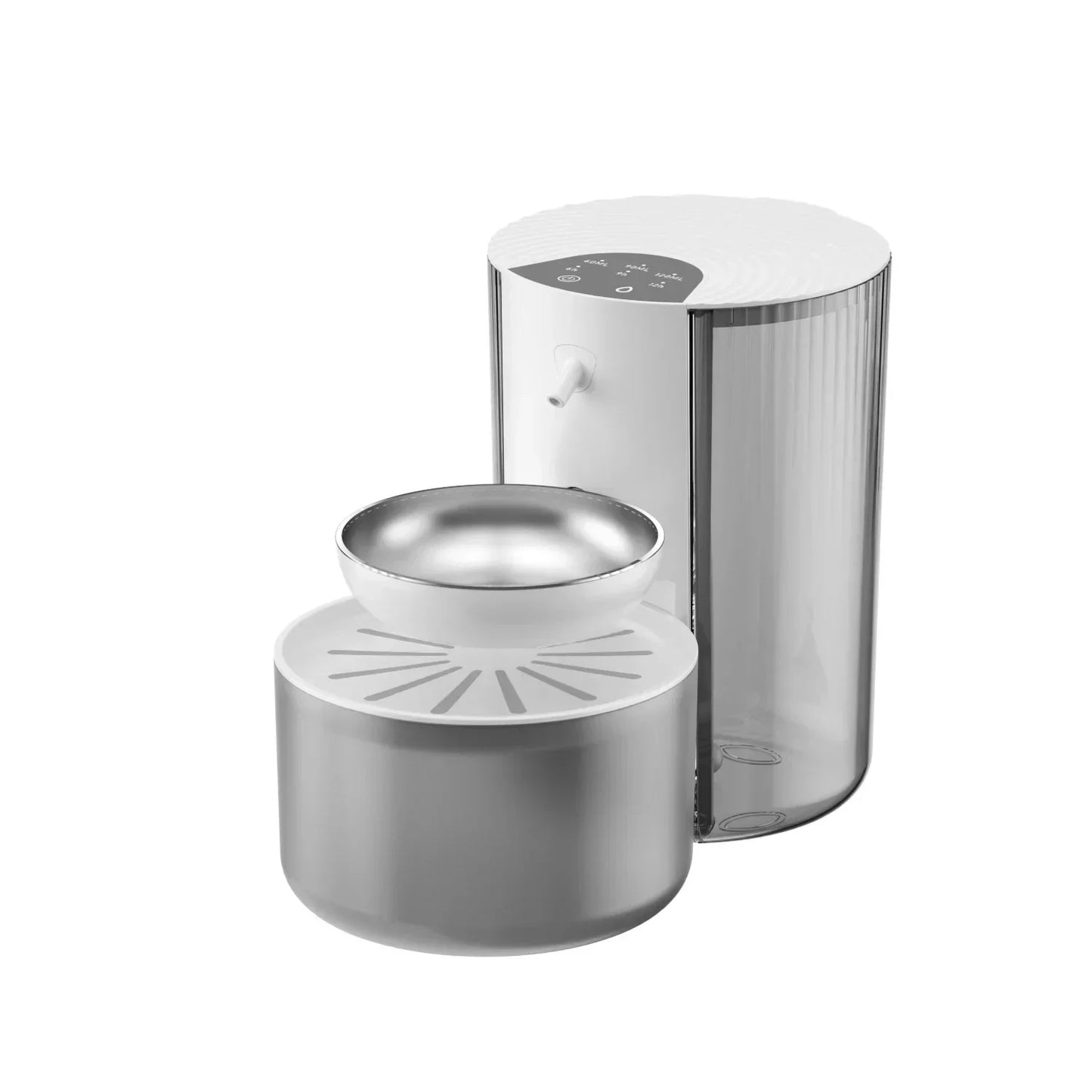 3L Large Capacity Pet Smart Water Dispenser With Filtration And Waste Separation Pour-Type Automatic Cat Small Dog Water Feeder