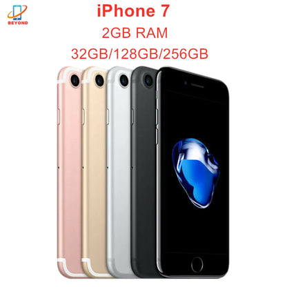 Apple iPhone 7 / 7Plus 32GB 128GB 256GB ROM 4.7'/5.5' IPS LCD 12MP 4G LTE Quad Core IOS NFC Original Unlocked Mobile Phone