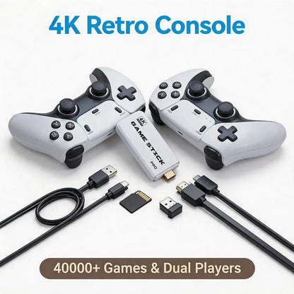 Two-Player Competitive Game Console TV 4K High-Definition Double-Player Retro Game Console PSP Game Controller
