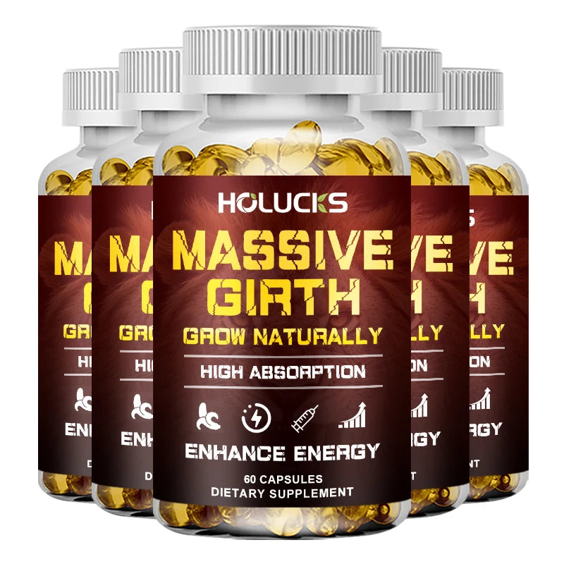 Advanced Men's Health Supplement, with Ashwagandha & Maca Root, Support Male Vitality, Enhanced Stamina, Stress, Performance