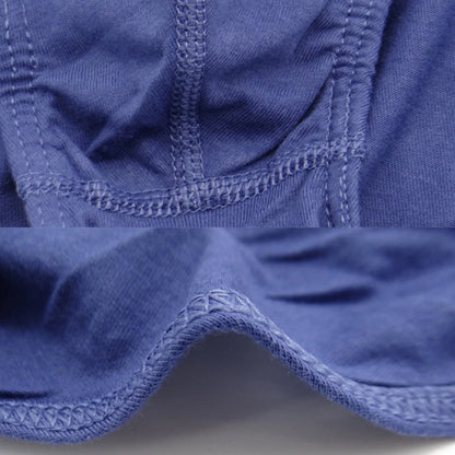 1PC Cotton Briefs Men's Comfortable Underpants Male Breathable Underwear Lingerie Panties Plue Size Xl -5XL
