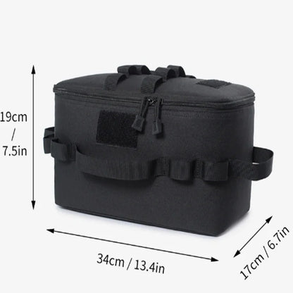 Outdoor Tactical Camping Picnic Foldable Portable Tool Storage Bag Camping Fishing Gear Organizer Bag