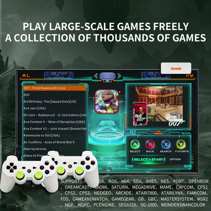 Hot Sale 2026 X7 TV Video Game Box Y7 Super PSP Game Console HD Output Joystick Dual Controller Fighting Game Console
