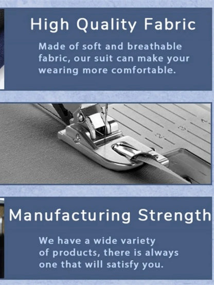 Men's Black Beaded Suit Set 3 Pieces Business Outfit Luxurious Man Formal Tuxedo Wedding Groom Sets Plus Size Slim Fit Suits