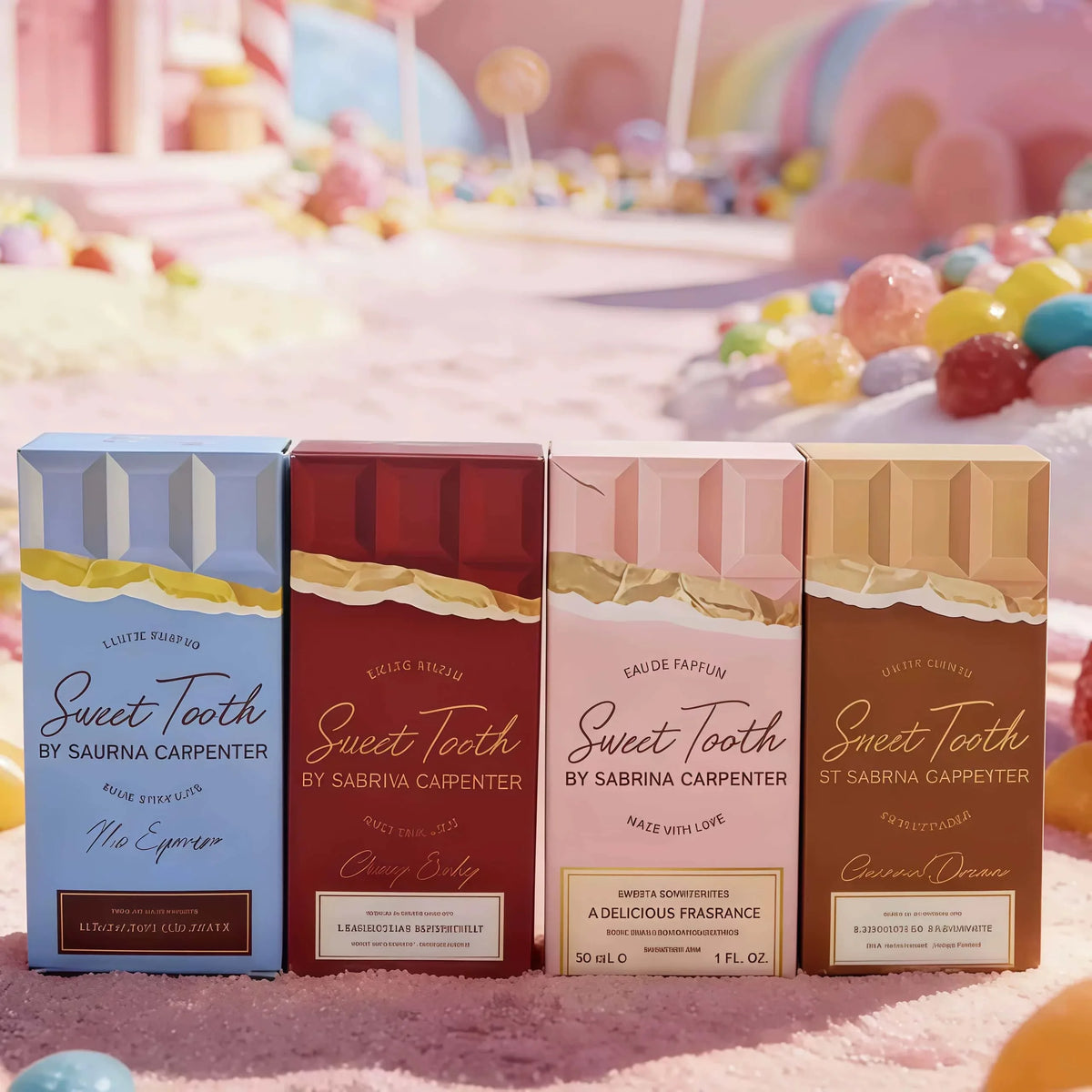SABRINA CARPENTER Sweet Tooth Series Launches Four Women's Exclusive Delicacies Sweet spray
