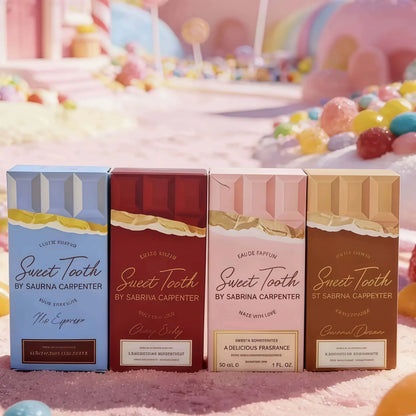 SABRINA CARPENTER Sweet Tooth Series Launches Four Women's Exclusive Delicacies Sweet spray