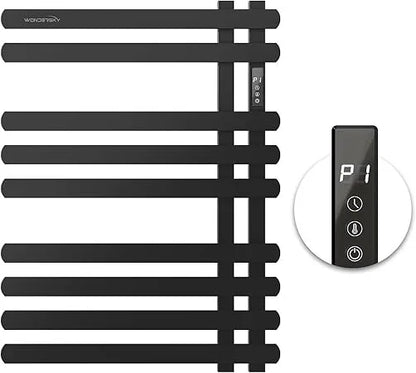 Improving Quality of Life Towel Warmers for Bathroom, Electric Heated Towel Rack, Wall Mounted Waterproof Towel Warmer Rack