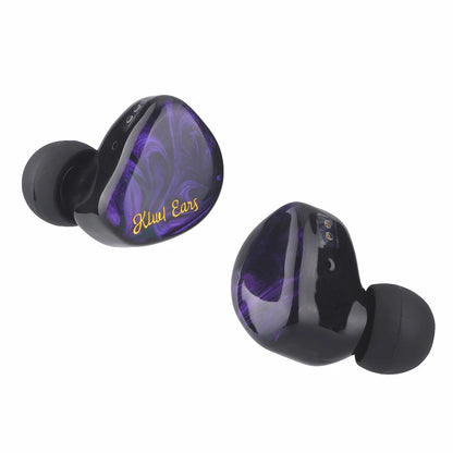 Linsoul Kiwi Ears Cadenza 10mm Beryllium Dynamic Driver IEM 3D Printed with Detachable Interchangeable Plug 2pin 3.5mm IEM Cable