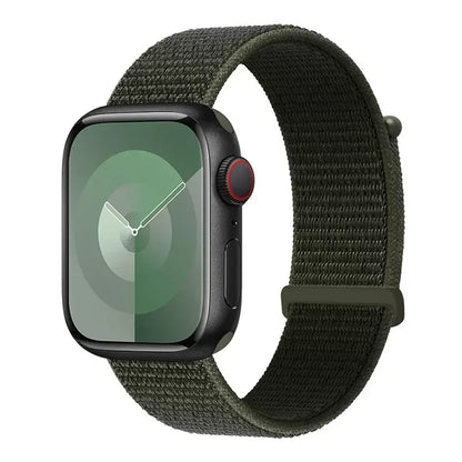 Nylon Loop Strap For Apple Watch 11 10 9 8 7 46mm 45mm 42mm 41mm Ultra 3 2 49mm Braided Bracelet iWatch 6 5 4 SE3 44mm 40mm Belt