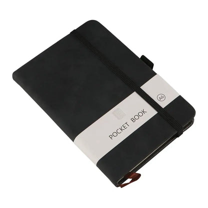 A6/A7 A6/A7 Pocket Notepad with Elastic Band 100 Sheets Portable Mini Notebook 5 Colors Anti Ink Leakage Agenda Organizer