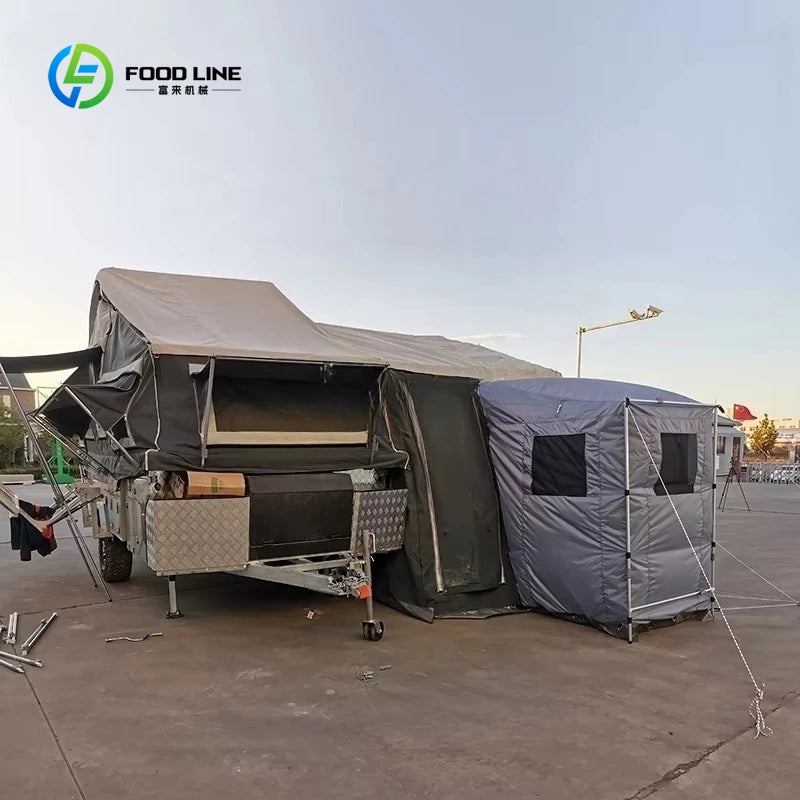 Customized Lightweight High Quality Off-Road Camper Tent Trailer Durable for Family Outdoor Camping Adventure Trip Use