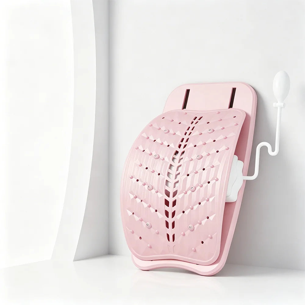 Adjustable Back Massager Airbag Waist Neck Support Massage Lumbar Cervical Muscle Relax Stretcher Posture Massager