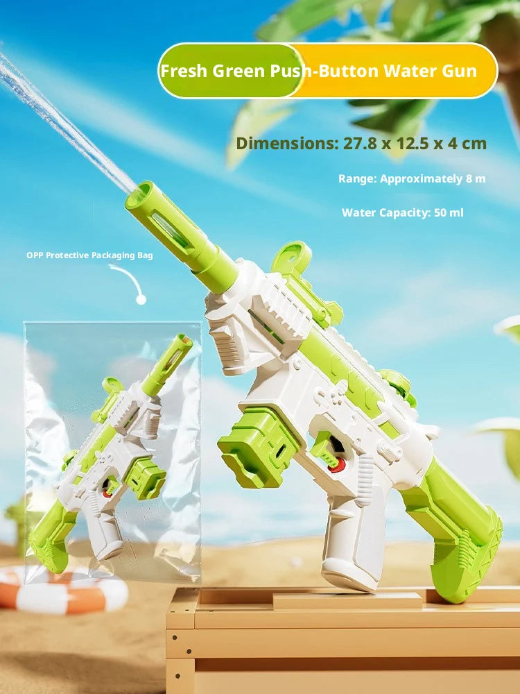 Summer Toys Manual M416 Water Gun, Non Electric Gun, Swimming Pool Shooting Combat, Outdoor Beach Toy Gun For Boys And Girls