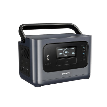 PISEN 1008Wh 1000W  (2000W Peak Power) Solar Generator LiFePO4 Battery Portable Power Station for Home Backup, Hurricane Emergency, Outdoor Camping / RV/Garden Party