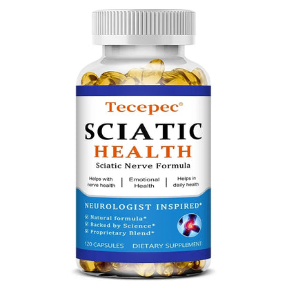 Relieve Sciatica Capsules - Relieve Pain, Improve Flexibility, Support Nerve and Joint Health, Relax Muscles