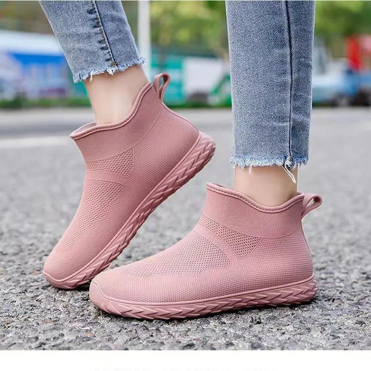 2026 Men's /women's Fashionable College Rain Boots and Rubber Shoes, Outdoor Travel Rainy Day Unisex Overshoes Foot Protectors