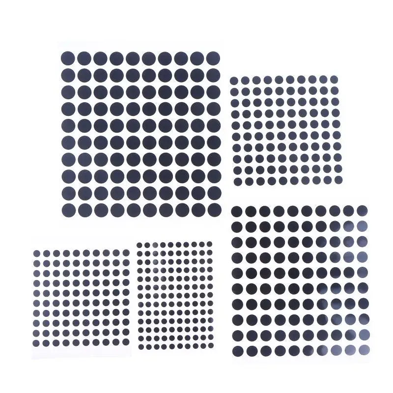 100pcs Black Light-Blocking Stickers For VR Glasses AI Intelligent Glasser Record Video Shading Sticker Privacy Stickers