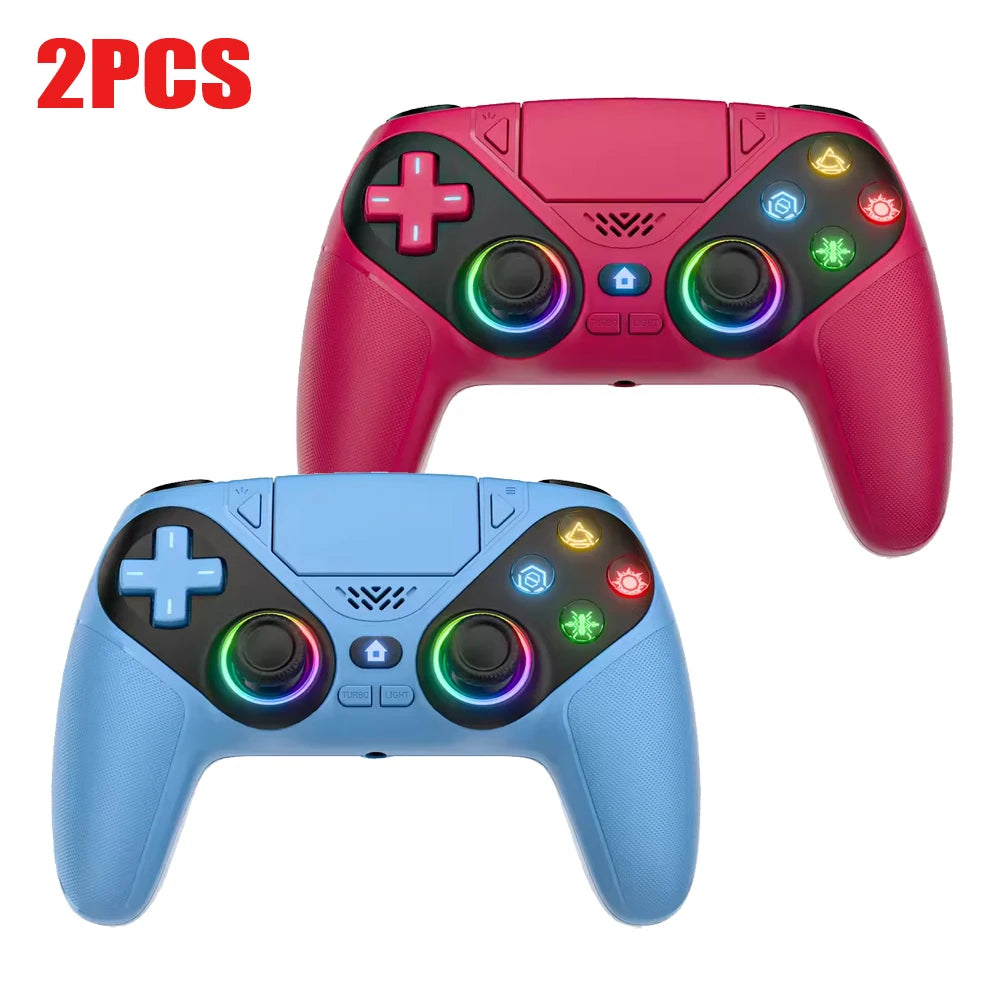 RGB Wireless Gamepad,For Playstation 5/PS5 Controller,With Turbo Dual Sense Vibrate Programming 3D Gaming Controller Console