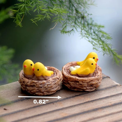 Animal Country Farm Fairy Garden Accessories Miniature Ornament Statue Figurines Landscape Bonsai Pot Dollhouse Terrarium Decor
