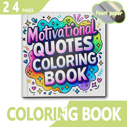 Motivational QUOTES Coloring Book For Adults And Teen Featuring Cute Cozy Daily Activities For Relaxation (Cozy Spaces Coloring)