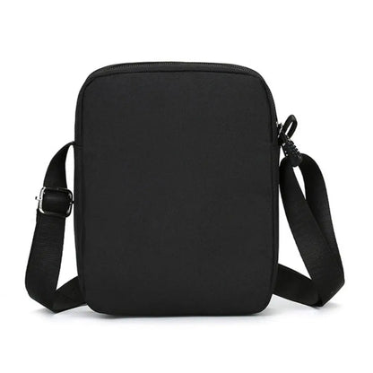 Oxford Shoulder Bag Durable Mini Black Mobile Phone Bag Waist Pack Men