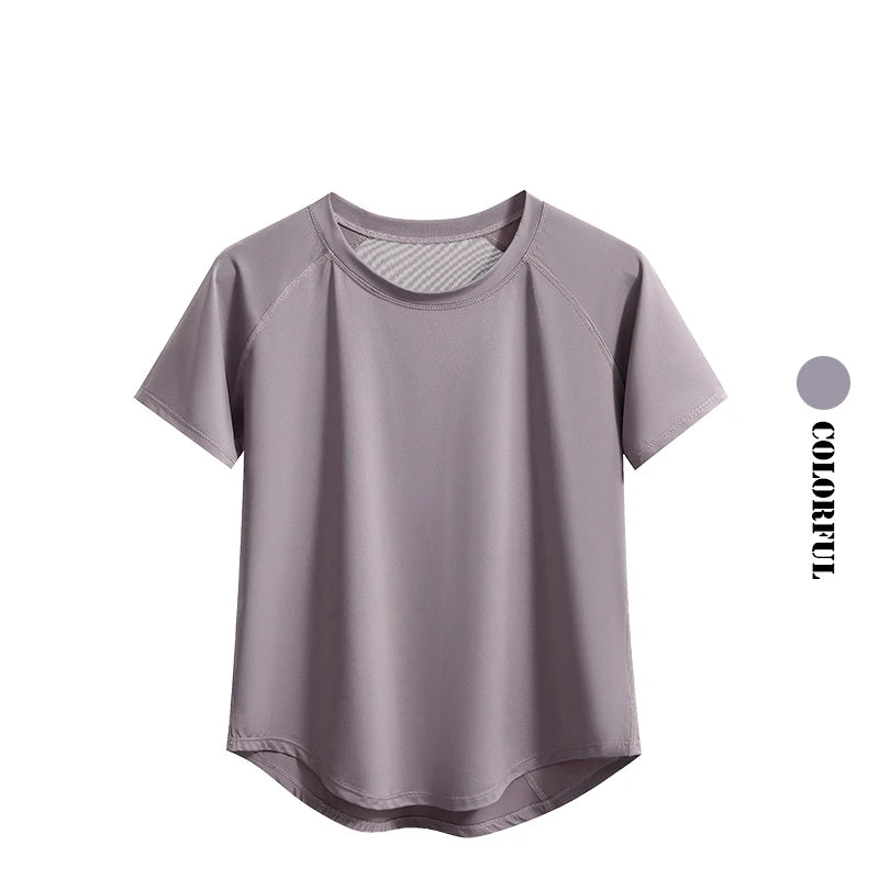 DRUR S-4XL Yoga Set Women Sport Shirts Gym Pants Set 2 Piece Short Fitness Tops Sweatpants Suit Female Summer Sportswear Outfit