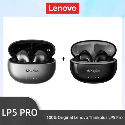 Lenovo LP5 PRO Wireless Bluetooth 5.4 Earphones TWS HiFi Sound Headphones Gaming Sports Earbuds LP5Pro Headset with Mic 2026