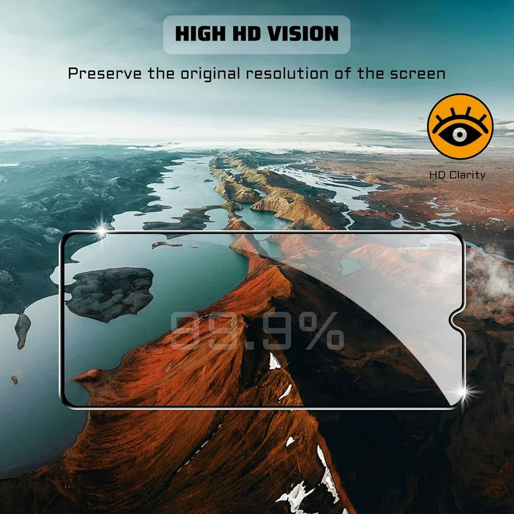 1~3 Pcs Tempered Glass For Redmi 14C 13C 12C 10C NFC Film Screen Protector For Xiaomi Redmi Note 14 13 12 11 10 Pro Pelicula de Vidro Temperado Poco C65 C75 Phone Front Glass