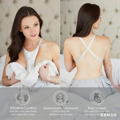 Anti-wrinkle Massage Chest Pillow Side Sleeping Chest Support Pillow Sleep Massage Skin Firming Breast Support During Lactation