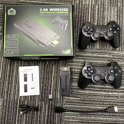 M8 Small Box Game Stick 4K HD Classic TV Gaming Console 64GB 20000 Classic Games Retro Video Game Consoles