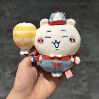 Kawaii Cartoon Keychain Bag Charm Cute Anime Figure Keyrings Pendant Backpack Accessories Party Favor Holiday Gift