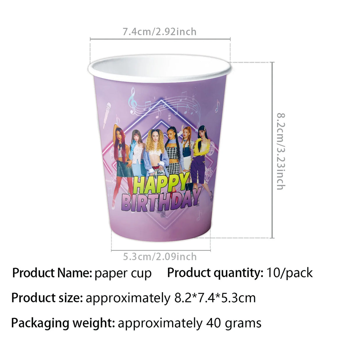 Kpop Katseye Party Decoration Tableware Tablecloth Cup Plate Napkin Sticker Bags Balloons Baby Shower Kpop Party Favors Supplies