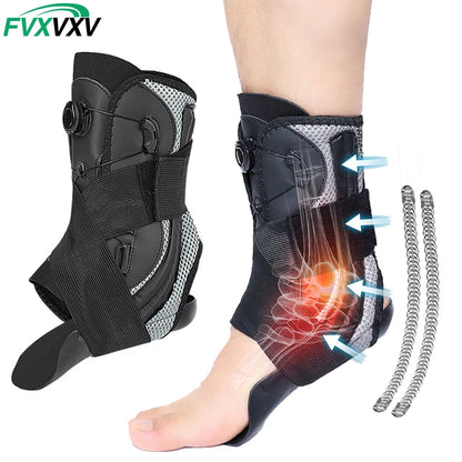 1PCS Ankle Brace for Women Men – Adjustable Ankle Support for Plantar Fasciitis, Ankle Stabilizer for Running, Hiking, Sports
